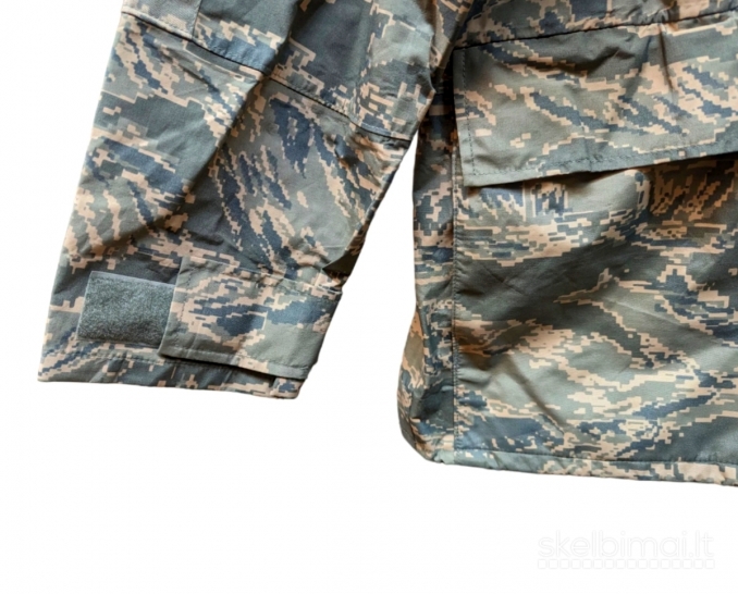 Originali JAV oro pajėgų (USAF) ABU APECS „Tiger Stripe“ Gore-Tex striukė XL