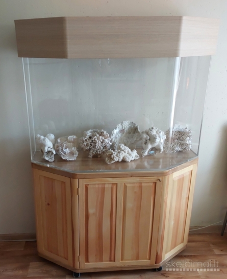 Didelis akvariumas akrilinis 400 litrų JAV, naujas