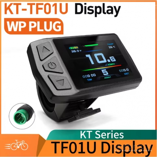 Naujas Spalvotas KT-TF01U Ekranas El. Dviračiui (Su USB)