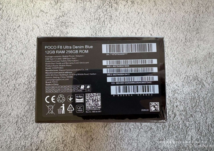 Xiaomi Poco F8 Ultra I Naujas