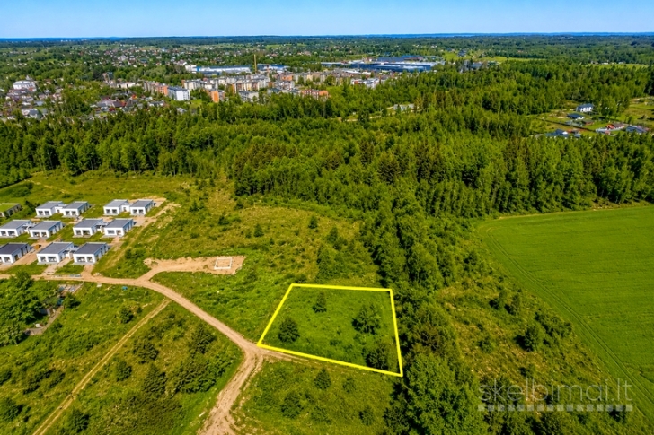 Vilniaus r. sav., Parapijoniškių k., Panoramos g., namu valdos sklypas