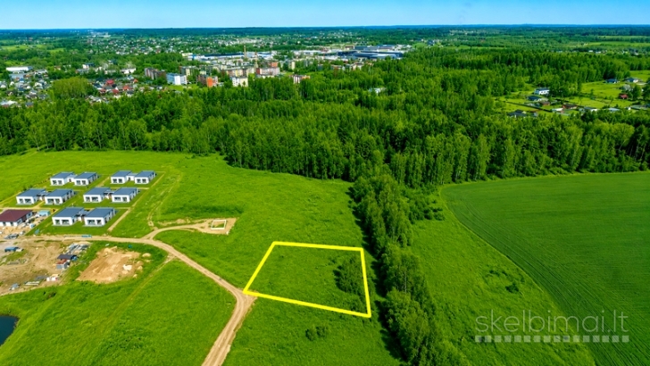 Vilniaus r. sav., Parapijoniškių k., Panoramos g., namu valdos sklypas