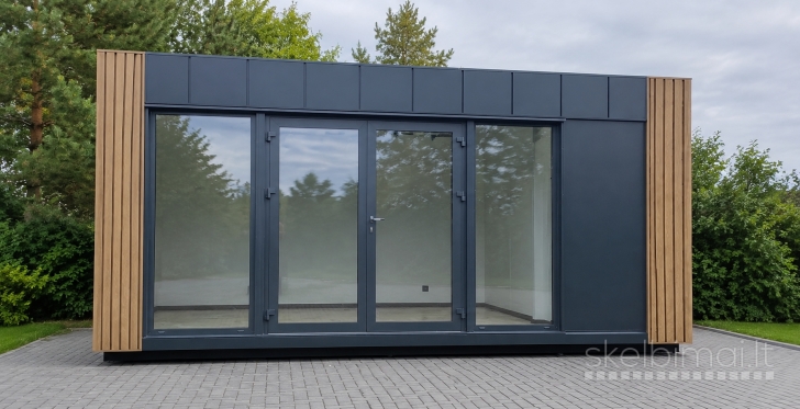 Naujas modulinis namelis 6x3 m