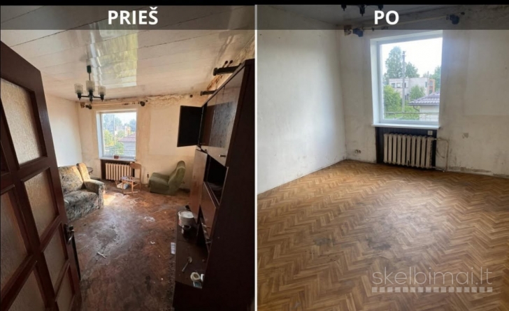 Mažiausia kaina Lietuvoje Griovimo darbai