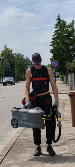 Minkštų baldų giluminis/ cheminis valymas 