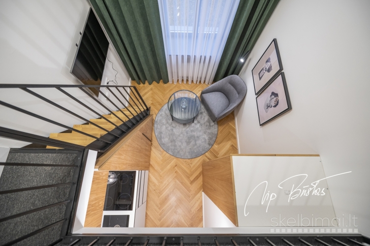 PILNAI ĮRENGTAS LOFTAS KAUNO CENTRE, KĘSTUČIO G. 27