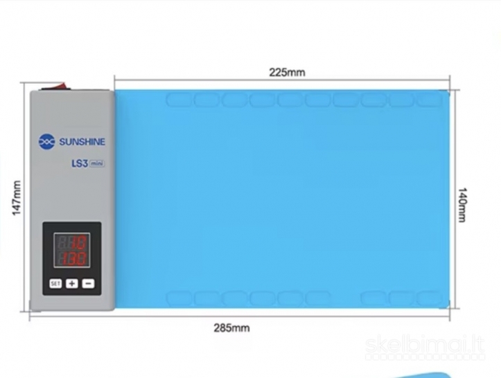 Telefonų ekranų atskyrimo šildymo stotelė (LCD Sep