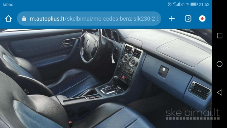 MB SLK 230 Kompresso