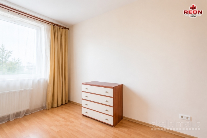 Erdvus dviejų kambarių butas