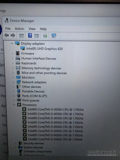 Dell Latitude 7490. i5-8350U. 16 gb/ 256 gb.