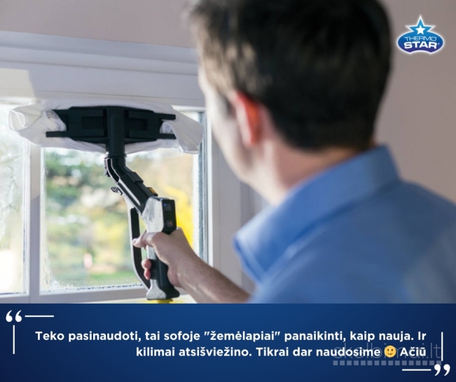 Garų valytuvas THERMOSTAR nuoma Vilniuje