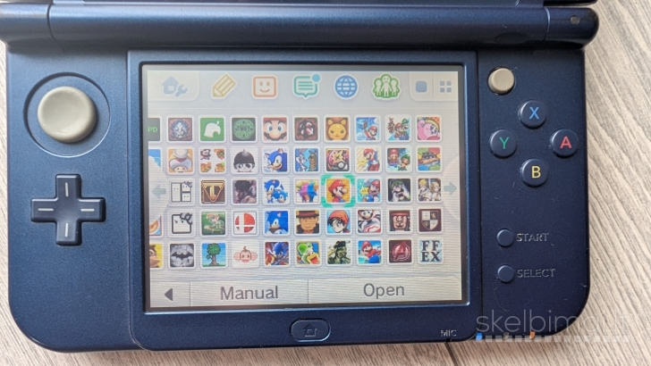 New Nintendo 3ds XL 64gb + 49 žaidimai