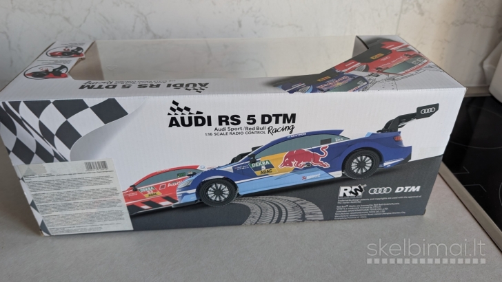 RC automobiliukas Audi Rs5 Dtm - raudonas
