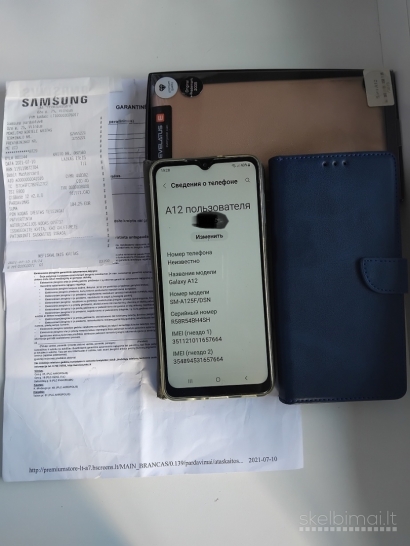 A12 arba S6 Samsung Galaxy G920f, Vilnius