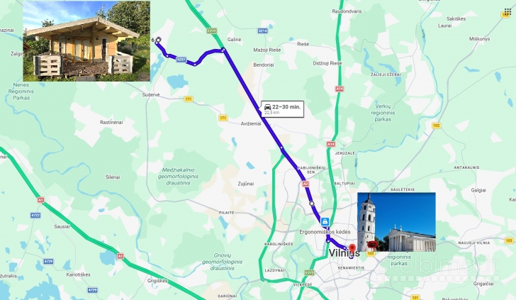 Parduodamas sodo namas Brinkiškėse Vilniaus r.
