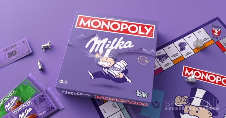 Parduodamas naujas Monopoly Milka žaidimas