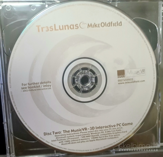 Mike Oldfield 2002 ( CD + CD ROM )