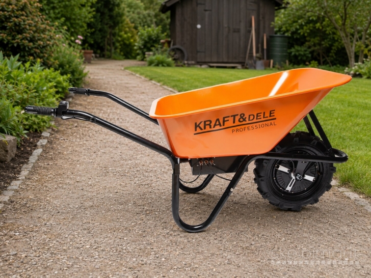 Akumuliatorinis karutis 24V 12Ah 80 l, 150 kg KD3125