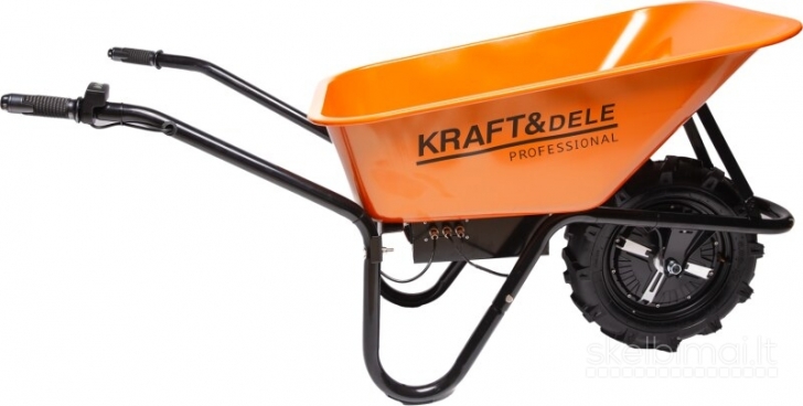 Akumuliatorinis karutis 24V 12Ah 80 l, 150 kg KD3125