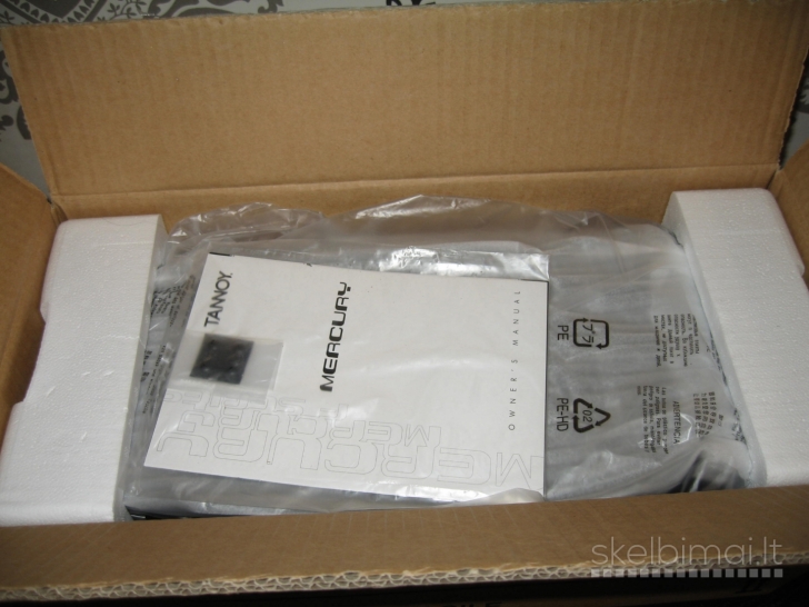 TANNOY Mercury FC centrine kolonele. Nauja. Supakuota.