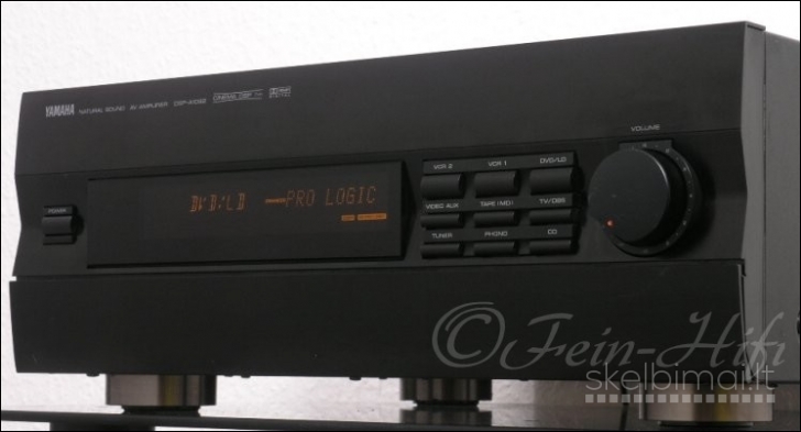 YAMAHA DSP-A1092 amplifier 7.2 channels.20kg.1997m. Made in Japan. Naujas.