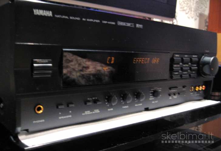 YAMAHA DSP-A1092 amplifier 7.2 channels.20kg.1997m. Made in Japan. Naujas.