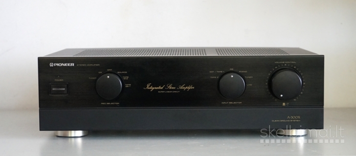 PIONEER A-300 stereo amplifier. 1991m. Made in Japan. Kaip Naujas.