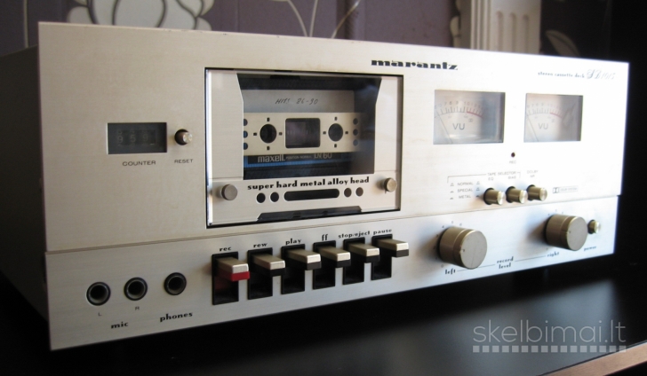 MARANTZ SD1015 Stereo Cassette Deck. 1980m. Geros būklės.