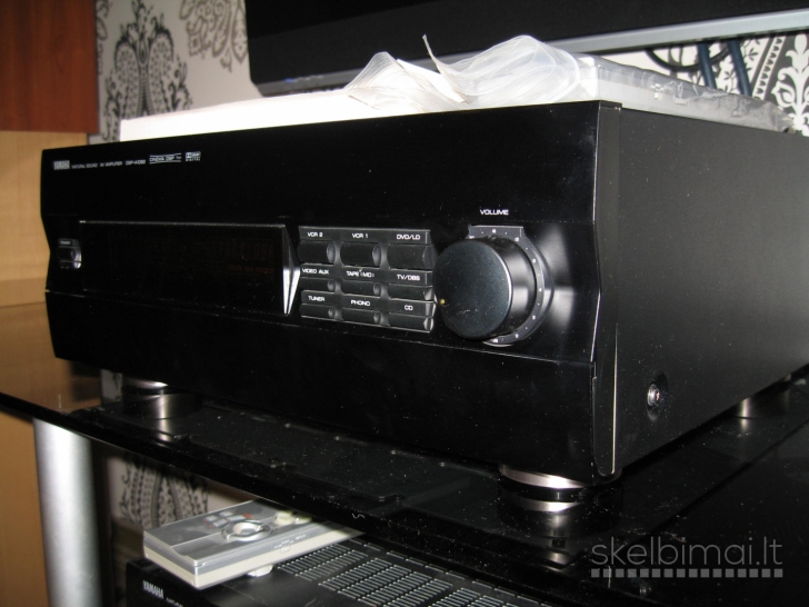 YAMAHA DSP-A1092 amplifier 7.2 channels.20kg.1997m. Made in Japan. Naujas.