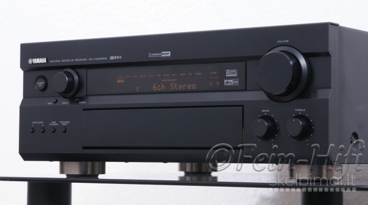 YAMAHA RX-V1300RDS Digital Home Theater Receiver. DTS 6.1. DTS Neo.