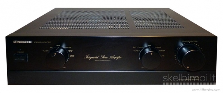 PIONEER A-300 stereo amplifier. 1991m. Made in Japan. Kaip Naujas.