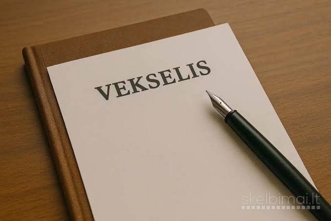 Greitai prieinamos lėšos, įformintos vekseliu