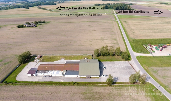 SKLYPAS SU GAMYBINĖMIS PATALPOMIS SASNAVOS MSTL., SUVALKIJOS G.