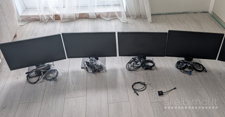 Dell SE2416, SE2216, E2216, E2216 monitoriai 22" , 24"
