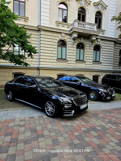 VIP Keleivių pervežimas Mercedes automobiliais