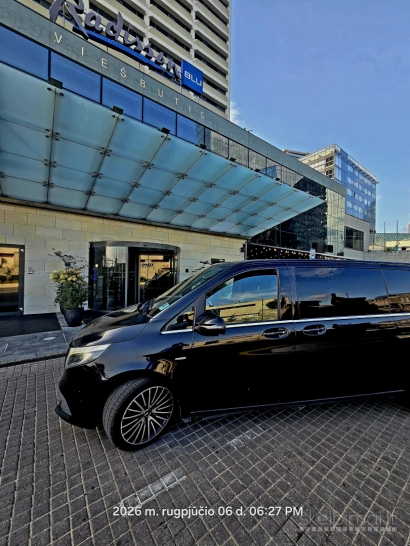 VIP Keleivių pervežimas Mercedes automobiliais