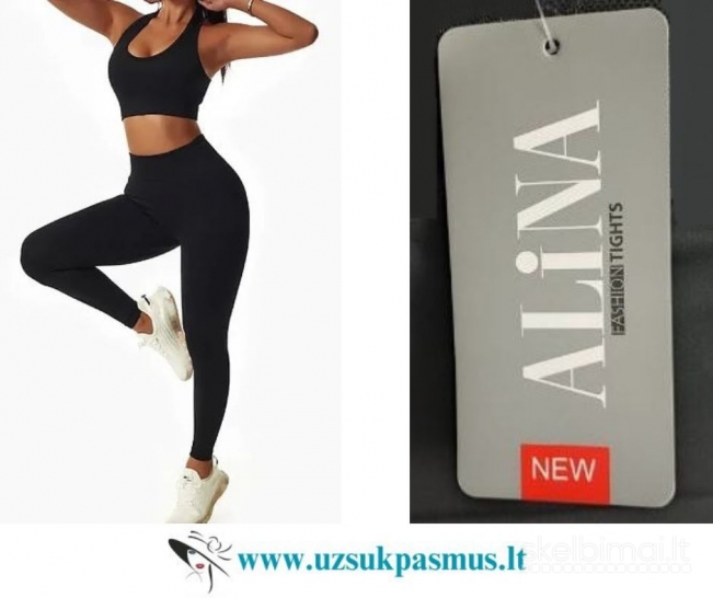 Alina tamprės aukštu su liemeniu