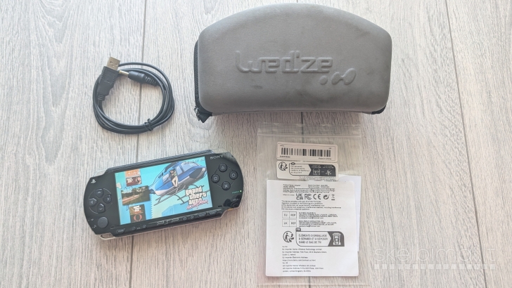 Atrištas PSP Fat 1004 64gb + 61 žaidimas