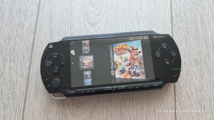 Atrištas PSP Fat 1004 64gb + 61 žaidimas