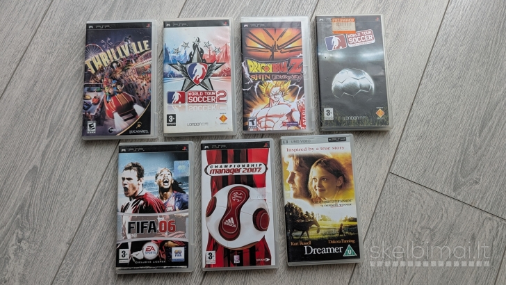 Atrištas PSP Fat 1004 64gb + 61 žaidimas