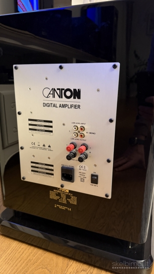 Parduodama aukštos kokybės Canton ir Onkyo garso technika