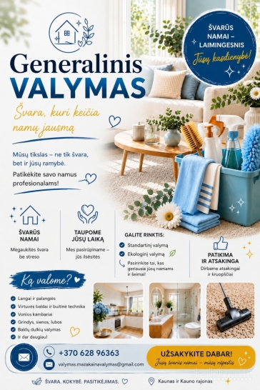 Generalinis valymas Kaune
