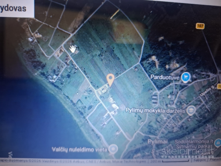 PARDUODAMAS NAMŲ VALDOS SKLYPAS ŠALIA VIEVIO EŽERO