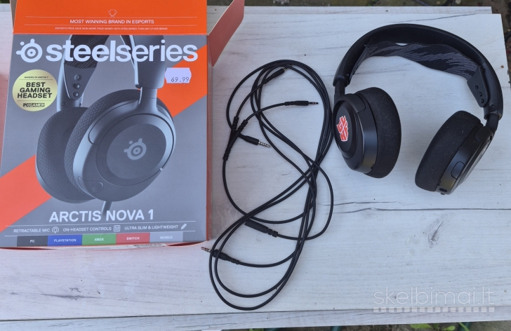 PARDUODU STEEL SERIES NOVA 1