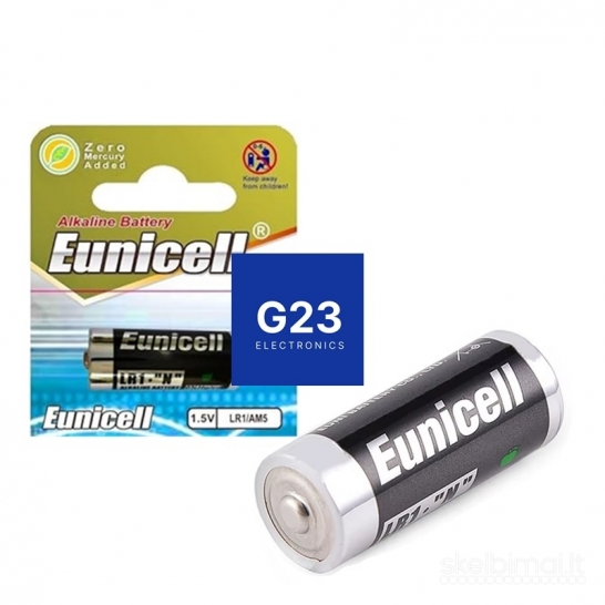 1307 LR1 1vnt Eunicell baterija elementas WWW.G23.LT