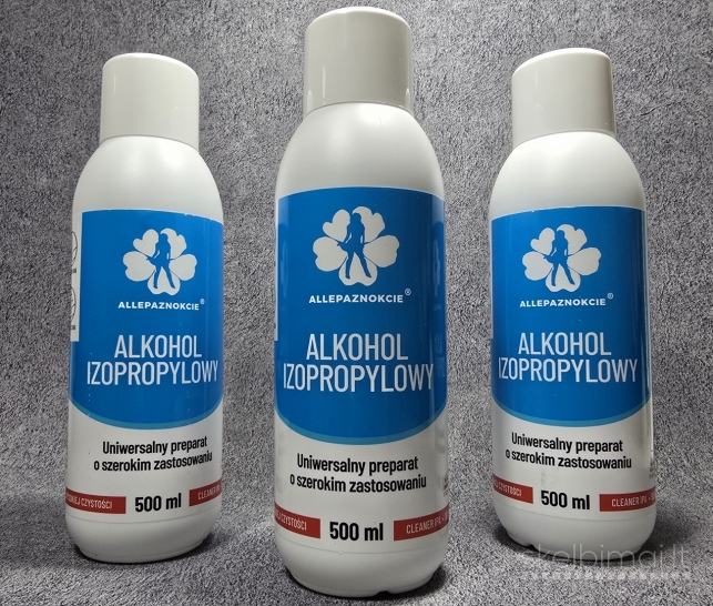 Nagų nuriebalintojas Isopropyl 500ml