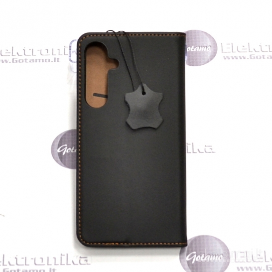 1311 Dėklas knygelė Gotamo Vintage Samsung Galaxy S25 Plus juodas