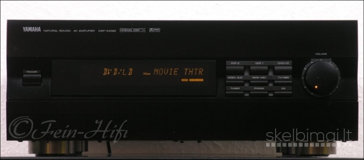 YAMAHA DSP-A1092 A/V Home Cinema 7.2 channels amplifier. 20kg. Made in Japan.