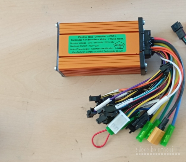 1300w valdiklis WxBull 24 / 36 / 48 / 52 / 60 V