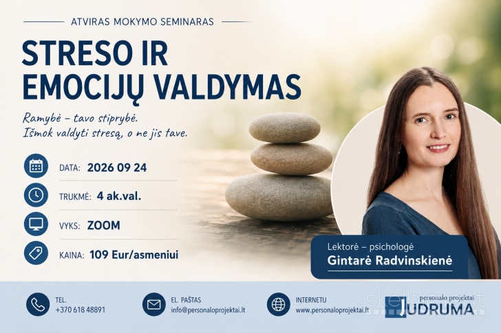 Streso ir emocijų valdymas